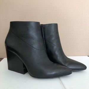 Loeffler Randall Boots in Black Leather